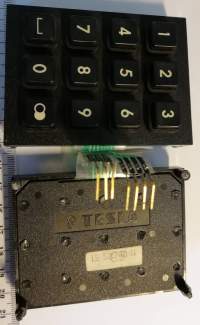 TS5250011 - klávesnice, TESLA, starší .. cena na dotaz / price on request