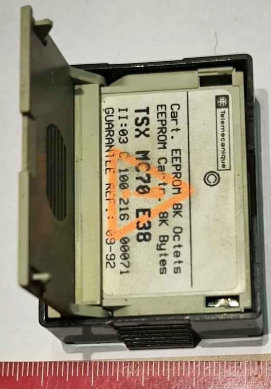 Telemecanique TSX MC70 E38 EEPROM Cartridge TSXMC70E38e.. cena na dotaz / price on request
