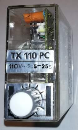 TX110PC 110V/50-60Hz 2,5-25sec    .. cena na dotaz / price on request