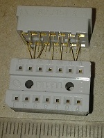 TX7822151 - DIL patice 14 pin 2,54mm zlacená