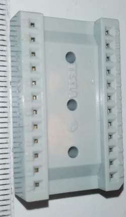 TX7825151 - DIL patice 24 pin 2,54mm zlacená