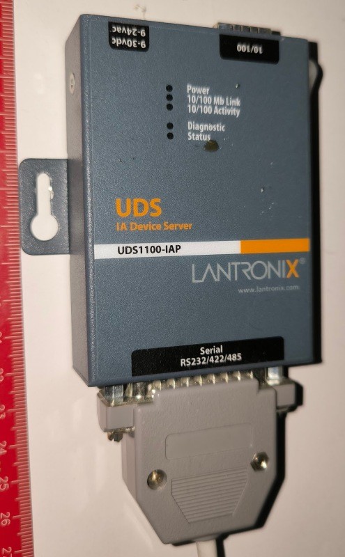 UDS1100-IAP - IA Device Server  .. použitý / used   .. cena na dotaz / price on request