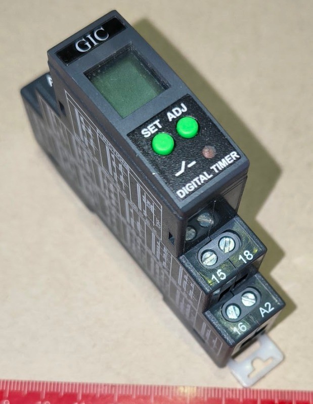 V0DDTS1 - GIC Eliro Multi Function Digital Timer 24-240V AC/DC 18 Functions 1 x C/O Relay Output