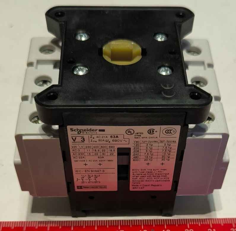 Schneider/Telemecanique  V3 Load Break Switch 055171, 63A
