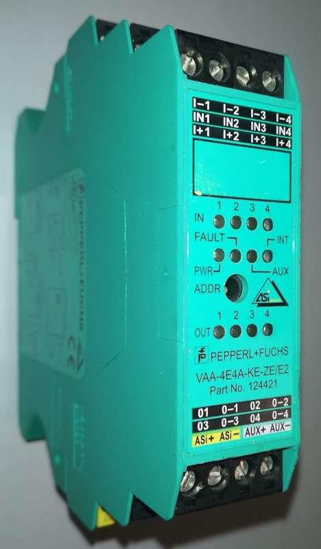 VAA-4E4A-KE-ZE/E2 AS-Interface sensor/actuator module  .. použitý / used .. cena na dotaz / price on request