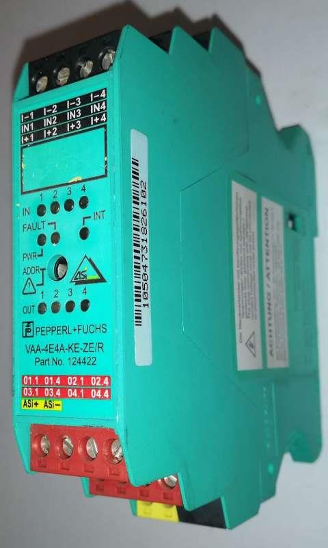 VAA-4E4A-KE-ZE/R AS-Interface sensor/actuator module  .. použitý / used .. cena na dotaz / price on request