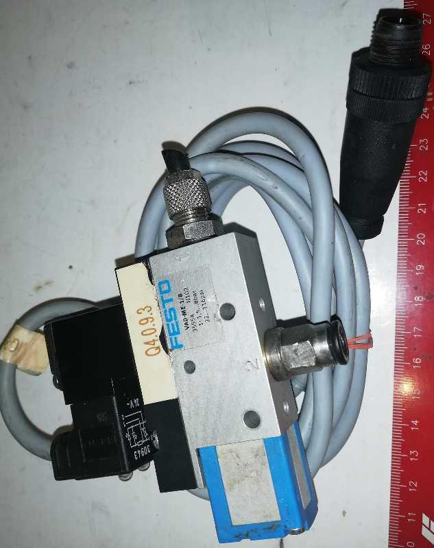 FESTO sestava z demontáže - VAD-ME-1/8 (35554) + ventil + konektor