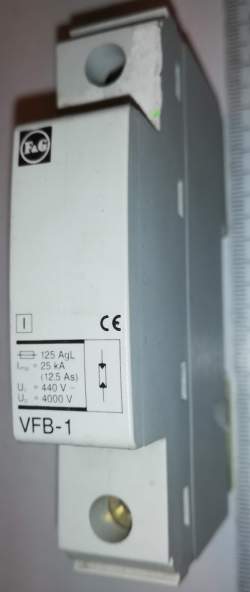 VFB-1 F&G svodič přepětí  .. cena na dotaz / price on request