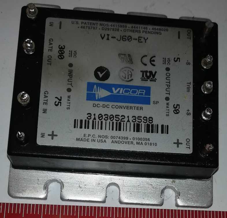 VI-J60-EY - DC/DC converter VICOR .. použitý / used   .. cena na dotaz / price on request