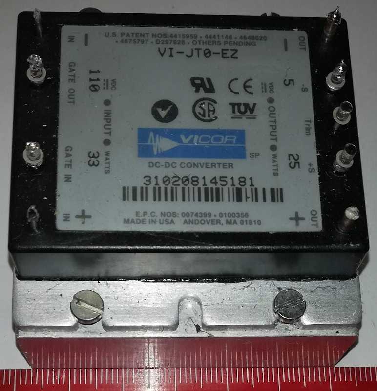 VI-JT0-EZ - DC/DC converter VICOR .. použitý / used   .. cena na dotaz / price on request