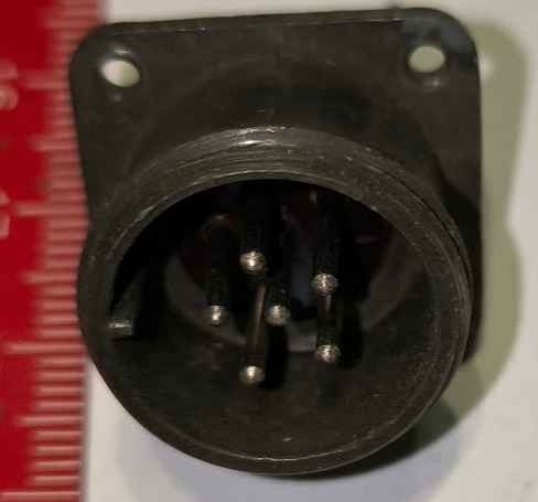 konektor 6pin - VN18B6Š1, pájený  .. cena na dotaz / price on request