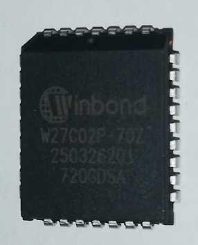 W27C02P-70Z - WINBOND    .. cena na dotaz / price on request