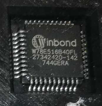 W78E516B40FL - WINBOND    .. cena na dotaz / price on request