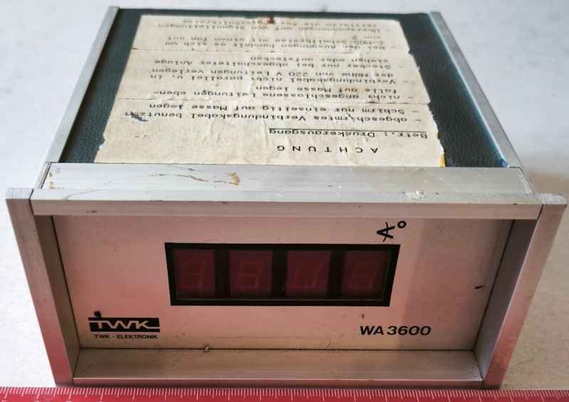 WA3600 TWK elektronik, tiskový výstup - staré zařízení - netestováno  .. cena na dotaz / price on request