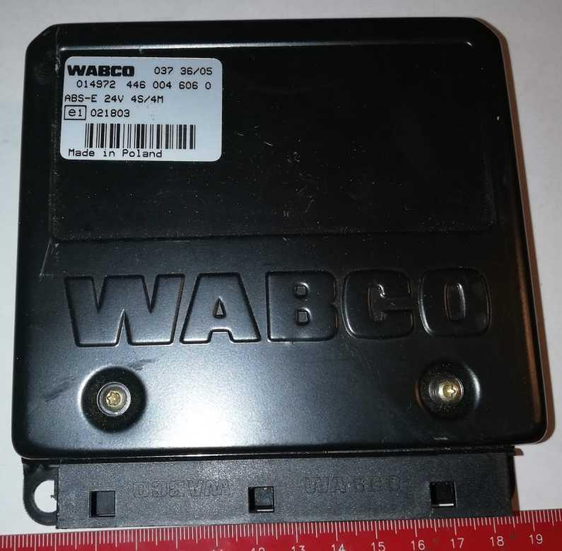 WABCO ABS-E 24V 4S/4M 014972 4460046060 ..  netestován