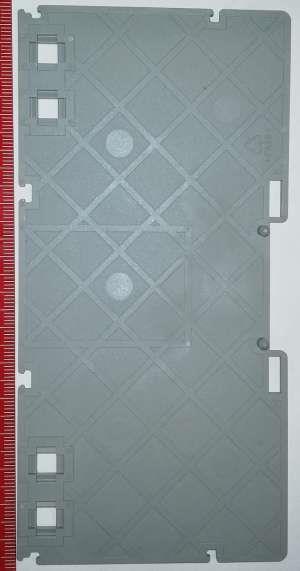 WAGO 885-530 - Separator plate; 2 mm thick; 157 mm wide; gray