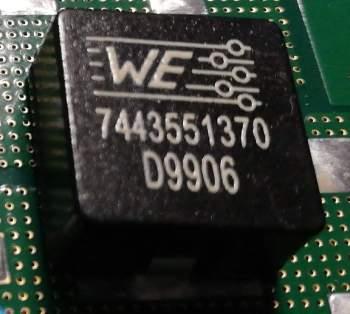 WE7443551370 - Pevné cívky WE-HCI 3.7uH 17A DCR=4.9mOhms AECQ200 -  pájený