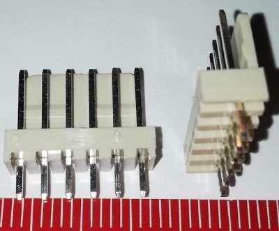 WF06S - konektor 6pin do DPS ( NS25-W6P NINIGI ) .. balení 40ks za 60Kč