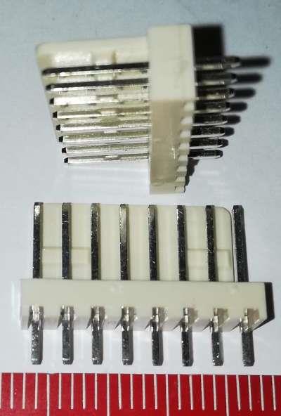 WF08S - konektor 8pin do DPS ( NS25-W8P )  .. balení 40ks za 60Kč