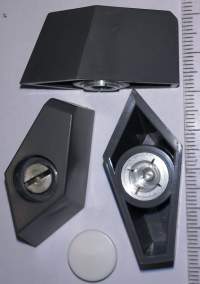 WF24334 - Přístrojový knoflík - šipka, L40mm, na hřídel 6mm