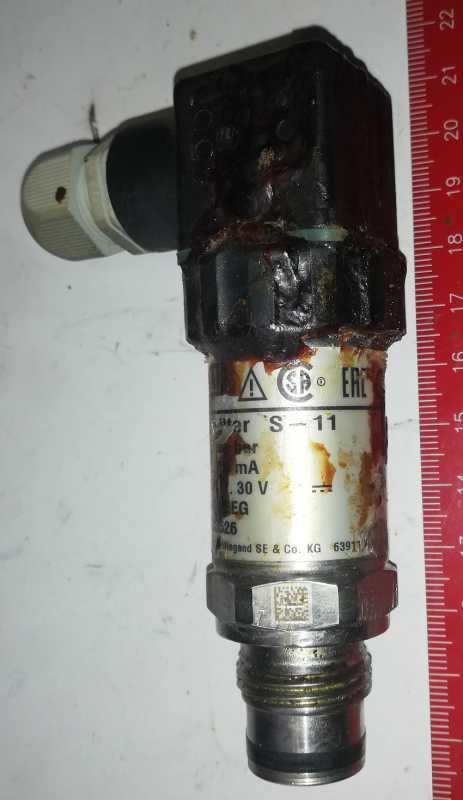 WIKA S-11 0...40bar, tlakový snímač .. použitý/used.. cena na dotaz / price on request .. zalitý hmotou