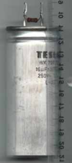 není skladem - WK70802a 16uF 250Vstr 50 Hz