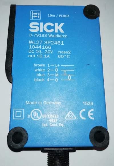 WL27-3P2461 - Compact photoelectric sensors W27-3 - 1044166 - SICK  .. použitý / used .. cena na dotaz / price on request
