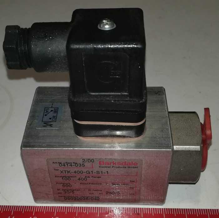 XTK-400-G1-S1-1 Barksdale .. cena na dotaz / price on request