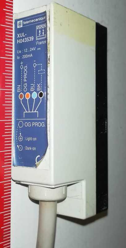 Telemecanique XUL-H043539 sensor .. použitá / used  .. cena na dotaz / price on request