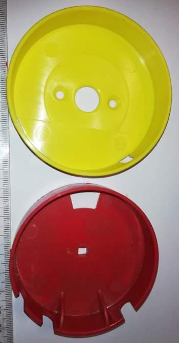 podložka pod přepínač d=80mm, dva díly