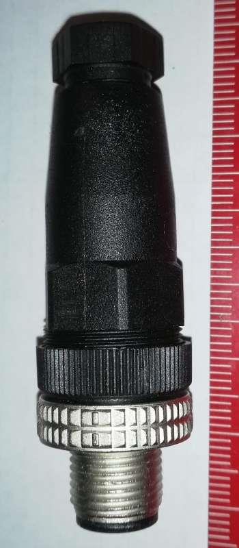 XZCC12MDM40B connector XZC C12MDM40B IP67  M12  4 contacts