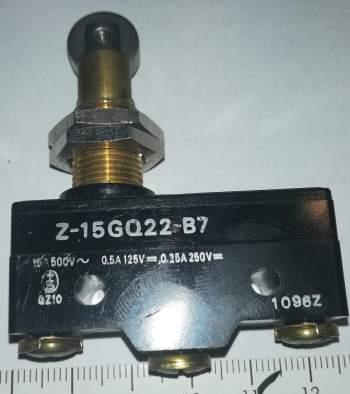 mikrospínač Z-15GQ22-B7 .. cena na dotaz / price on request