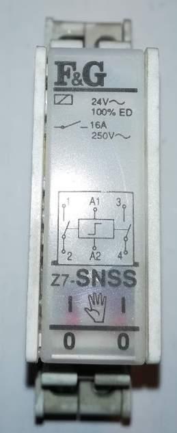 relé Z7-SNSS F&G 24Vac  .. cena na dotaz / price on request