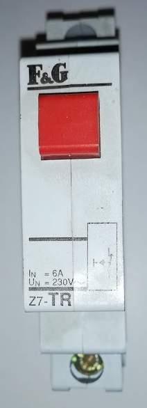 tlačítko F&G Z7-TR 230Vac 6A  .. cena na dotaz / price on request