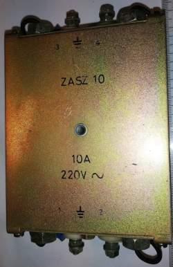 filtr ZASZ10 10A 220Vac