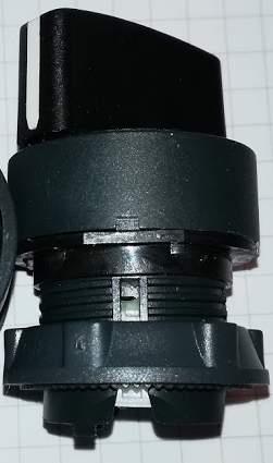 ZB5AD2 - Ovládací hlavice řada Harmony,2 polohy pevné