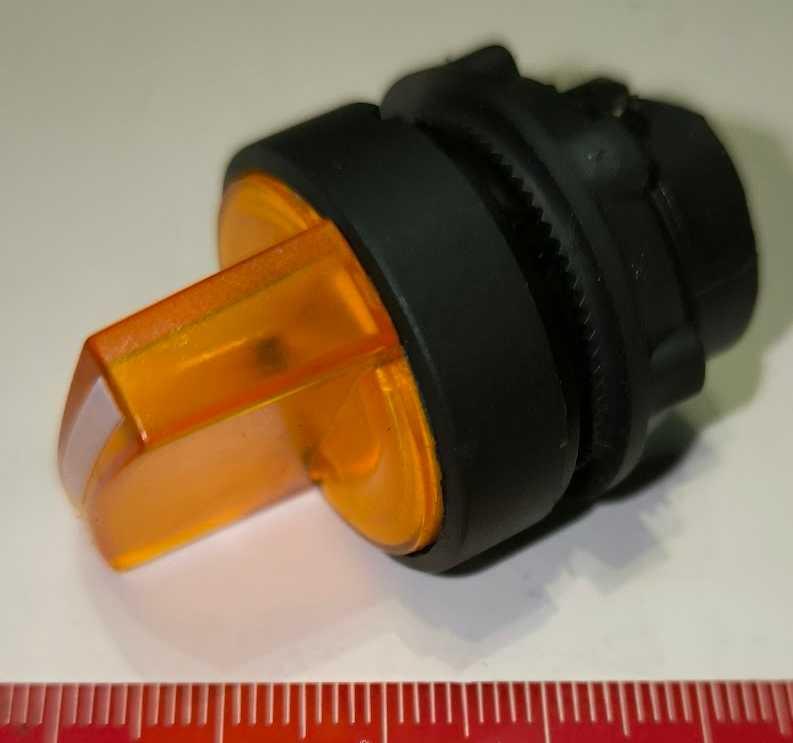 ZB5AK1253 Telemecanique, Přepínač otočný 22mm, oranžová, 2 polohy