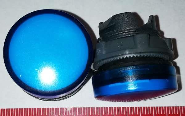 ZB5AV063 - modrá signální hlavice Ø22  Schneider Electric -