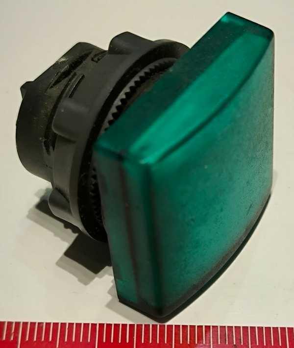 ZB5CV033 Signální hlavice Telemecanique, zelená