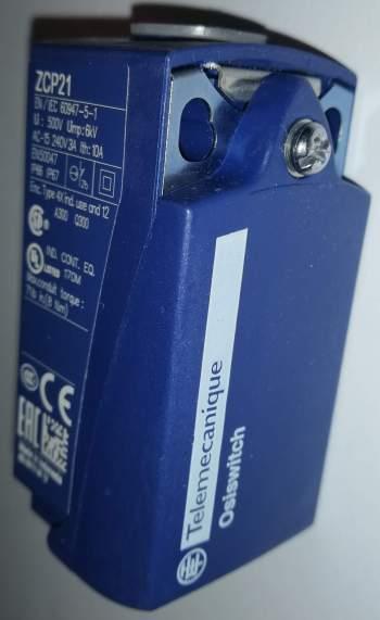 ZCP21 - Limit switch body ZCP - compact - 1NC+1NO - snap action