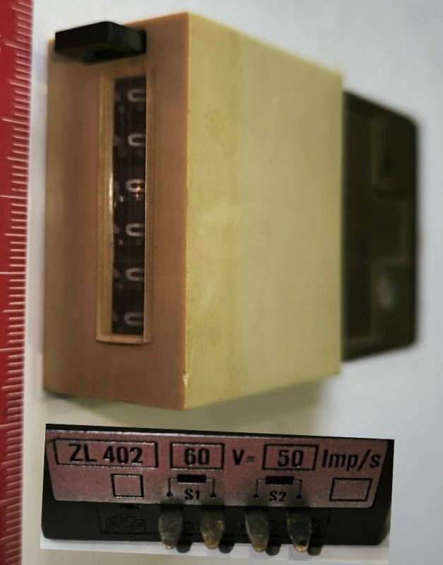 počítadlo ZL402 - 60Vss 50 imp/s    .. cena na dotaz / price on request