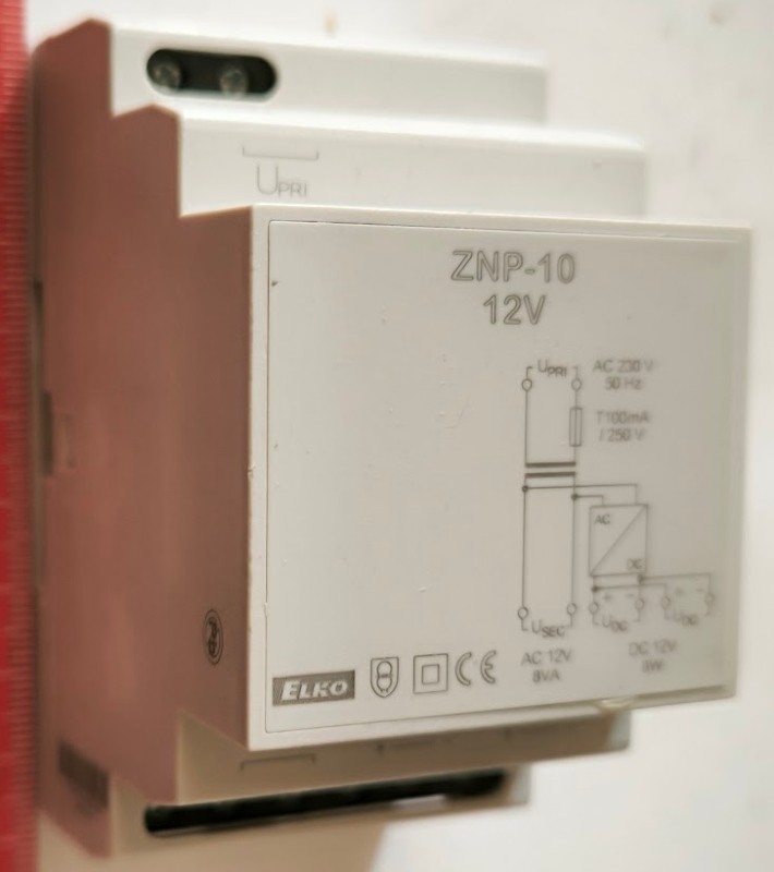 Napájecí zdroj ZNP-10 12V - ELKO-EP