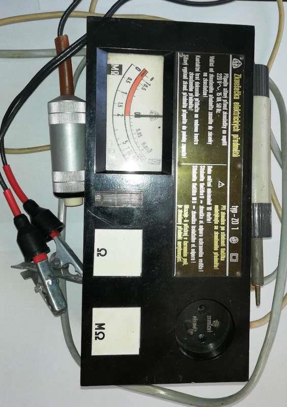 ZO1 Zkoušečka elektrických předmětů, bez transportního obalu