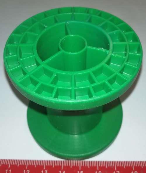 plastová cívka d63mm h63mm, zelená