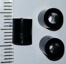 DIST.H.3,2/6,0X 7,0-SW PA-GV, schwarz-UL94-HB 07.03.607 ETTINGER .. balení 500ks