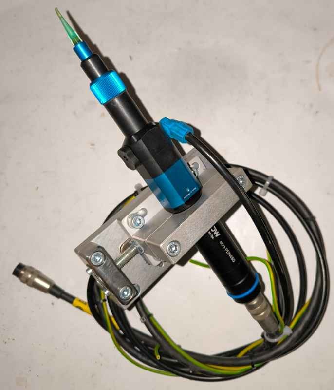 volumetrický dávkovací ventil preeflow® eco-PEN450 s kabeláží dle foto  .. použitý / used    .. cena na dotaz / price on request