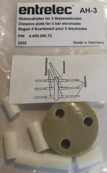 entrelec AH-3 - distance plate for 3 bar electrodes   .. cena na dotaz / price on request