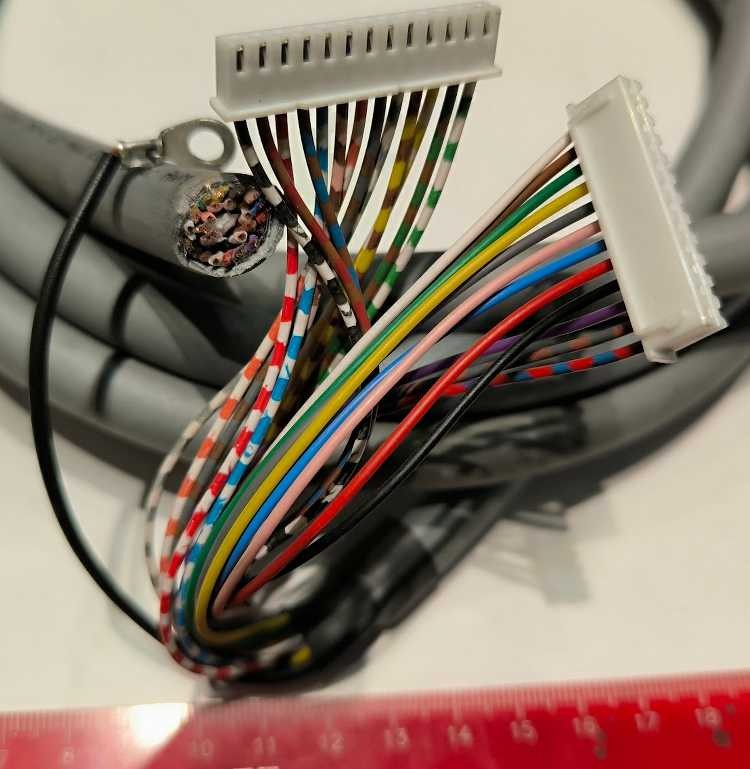 kabel UNITRONIC FDCP Plus 25x0,30 s koncovkami dle foto, délka 160cm