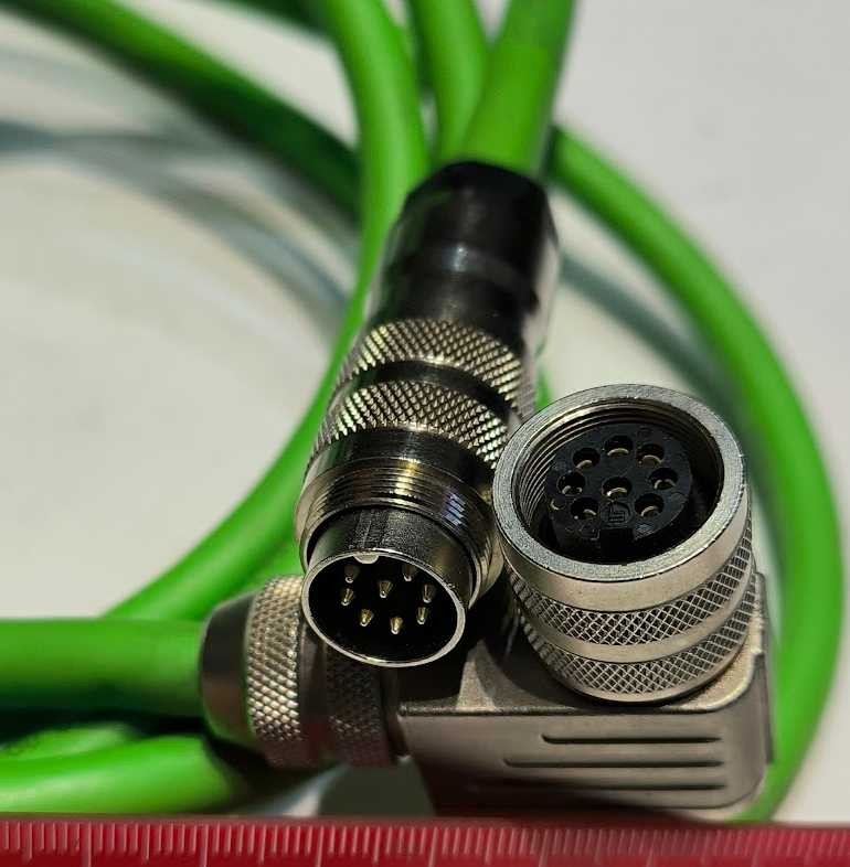 kabel SERVO LK SMS-FX8 DESINA, délka 2,8m, 8pin samec + samice, použitý  (023)