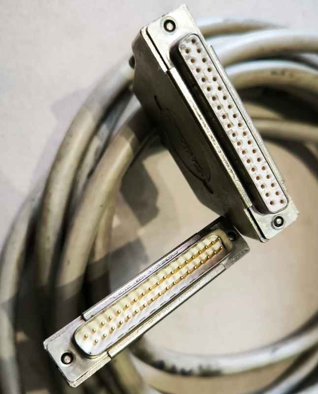 kabel-032 .. kabel 6,5m LAPP kabel Unitronic LIYCY 40x0,14 s konektory samec + samice  .. použitý / used   .. cena na dotaz / price on request